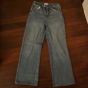 women’s h&m straight leg jeans